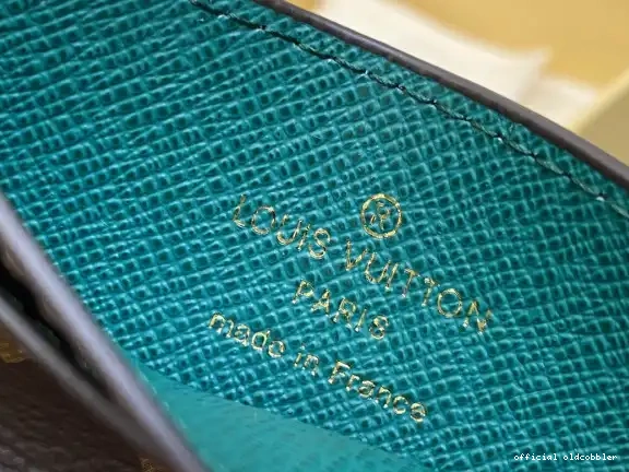 Official oldcobbler CARD LOUIS HOLDER-11*7*0.5cm VUITTON 0617